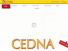 Tablet Screenshot of cedna.org